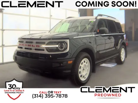 Blue 2023 Ford Bronco Sport Heritage for sale in St. Charles, MO