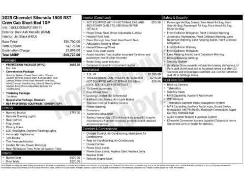 Photos of 2023 Chevrolet Silverado 1500 RST for sale in St. Charles, MO at Clement Supercenter