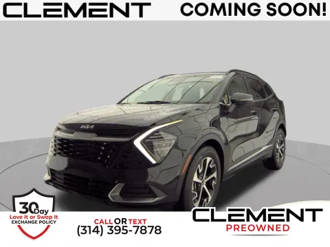 Black 2024 Kia Sportage Hybrid EX for sale in St. Charles, MO