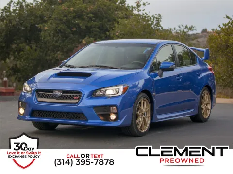 Blue 2017 Subaru WRX STi for sale in St. Charles, MO