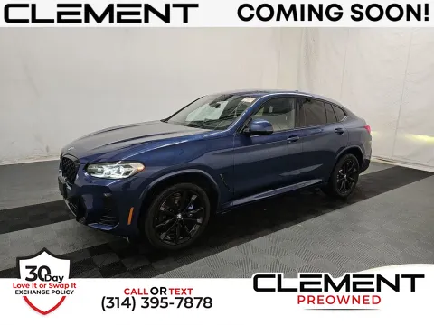 Blue 2023 BMW X4 xDrive30i for sale in St. Charles, MO