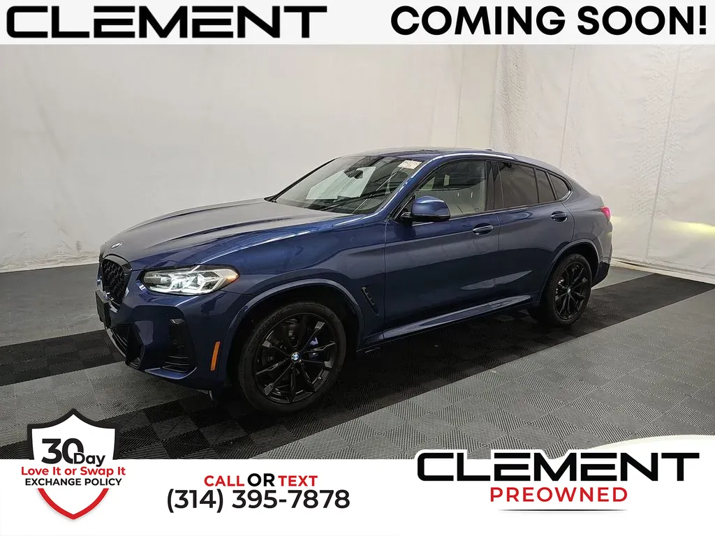 Blue 2023 BMW X4 xDrive30i for sale in St. Charles, MO