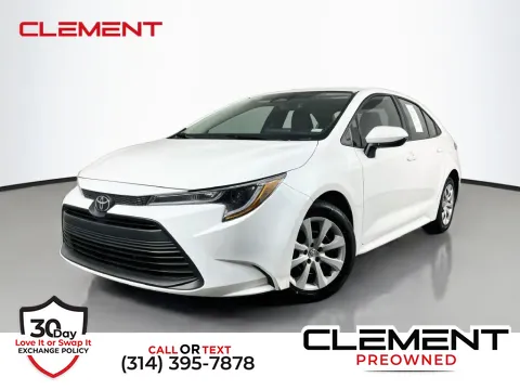 White 2024 Toyota Corolla LE for sale in St. Charles, MO