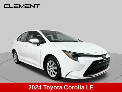Another view of 2024 Toyota Corolla LE for sale in St. Charles, MO at Clement Supercenter