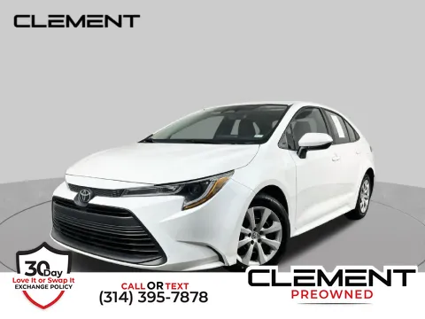 White 2024 Toyota Corolla LE for sale in St. Charles, MO