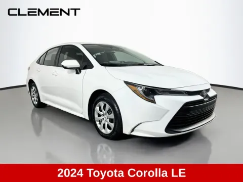 Another view of 2024 Toyota Corolla LE for sale in St. Charles, MO at Clement Supercenter