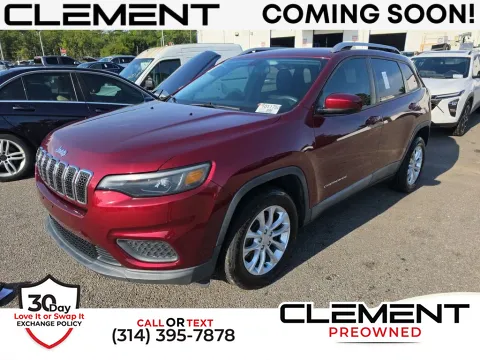 Red 2020 Jeep Cherokee Latitude for sale in St. Charles, MO