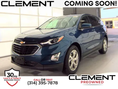 Blue 2020 Chevrolet Equinox LT for sale in St. Charles, MO