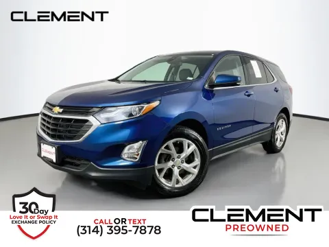 Blue 2020 Chevrolet Equinox LT for sale in St. Charles, MO