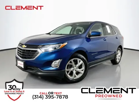 Blue 2020 Chevrolet Equinox LT for sale in St. Charles, MO