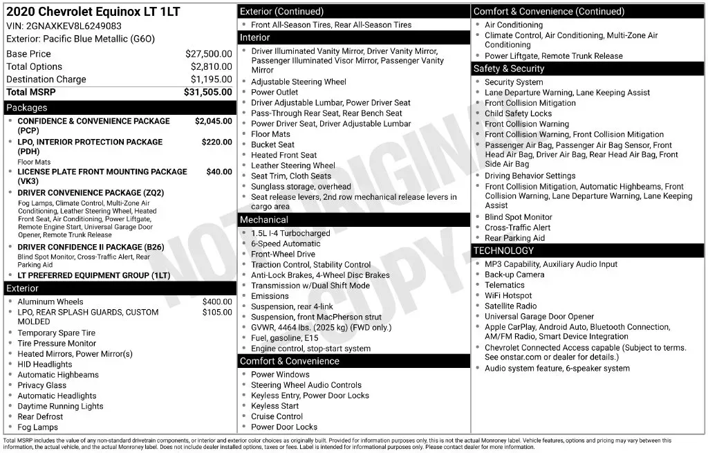 Chevrolet Equinox photo 42