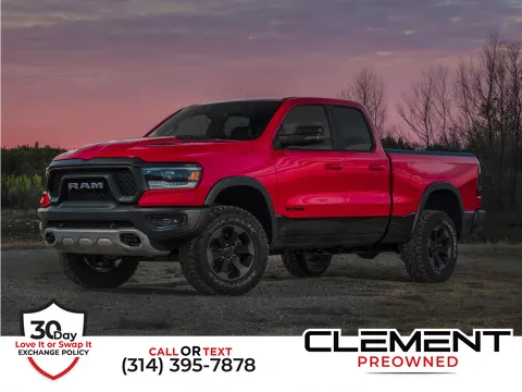 Silver 2020 Ram 1500 Rebel for sale in St. Charles, MO