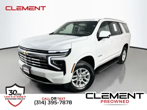 White 2025 Chevrolet Tahoe LT for sale in St. Charles, MO