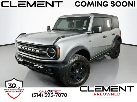Silver 2024 Ford Bronco Black Diamond for sale in St. Charles, MO
