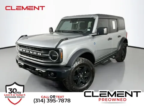 Silver 2024 Ford Bronco Black Diamond for sale in St. Charles, MO