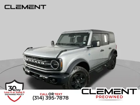 Silver 2024 Ford Bronco Black Diamond for sale in St. Charles, MO