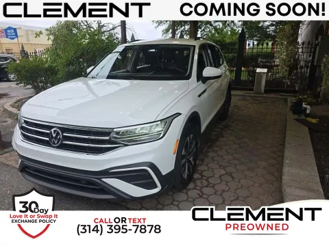 White 2022 Volkswagen Tiguan 2.0T S for sale in St. Charles, MO