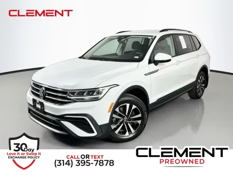 White 2022 Volkswagen Tiguan 2.0T S for sale in St. Charles, MO