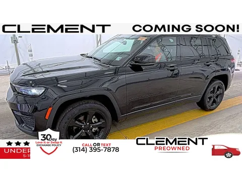 Black 2023 Jeep Grand Cherokee Altitude X for sale in St. Charles, MO
