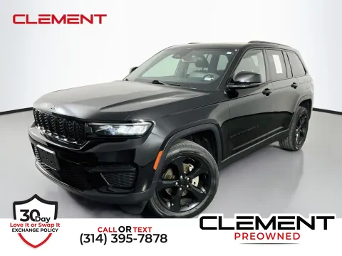 Black 2023 Jeep Grand Cherokee Altitude X for sale in St. Charles, MO