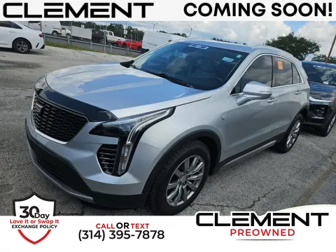 Silver 2019 Cadillac XT4 Premium Luxury for sale in St. Charles, MO