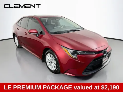 Another view of 2023 Toyota Corolla LE for sale in St. Charles, MO at Clement Supercenter