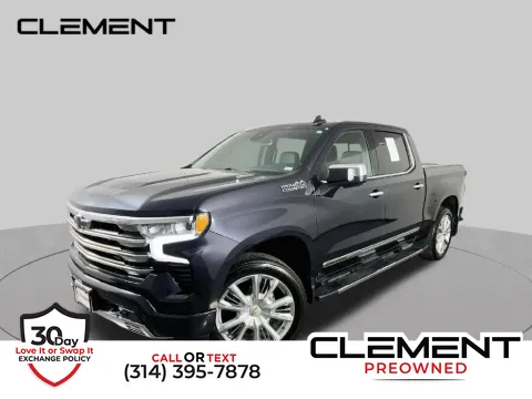 Gray 2022 Chevrolet Silverado 1500 High Country for sale in St. Charles, MO
