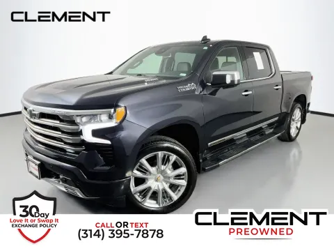 Gray 2022 Chevrolet Silverado 1500 High Country for sale in St. Charles, MO