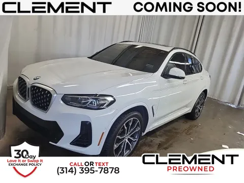 White 2022 BMW X4 xDrive30i for sale in St. Charles, MO
