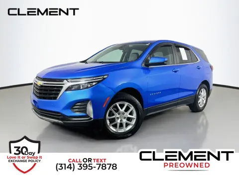 Blue 2024 Chevrolet Equinox LT for sale in St. Charles, MO