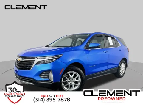 Blue 2024 Chevrolet Equinox LT for sale in St. Charles, MO