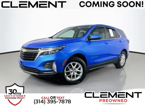 Blue 2024 Chevrolet Equinox LT for sale in St. Charles, MO