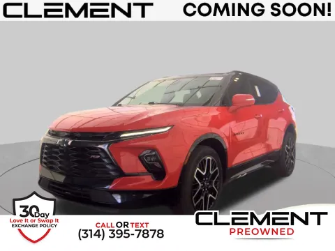 Red 2023 Chevrolet Blazer RS for sale in St. Charles, MO