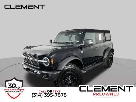 Black 2023 Ford Bronco Wildtrak for sale in St. Charles, MO