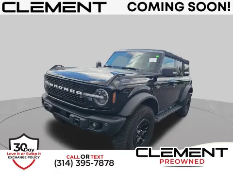 Black 2023 Ford Bronco Wildtrak for sale in St. Charles, MO