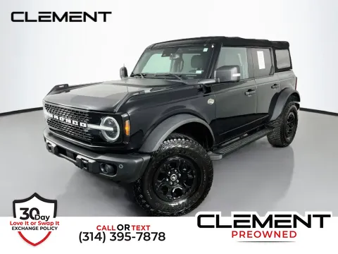 Black 2023 Ford Bronco Wildtrak for sale in St. Charles, MO