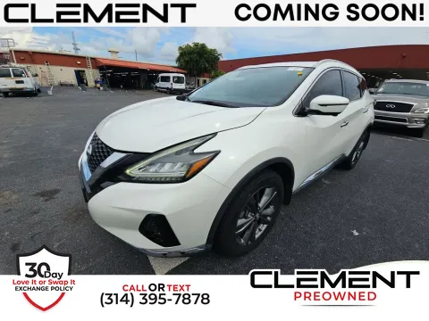 White 2019 Nissan Murano Platinum for sale in St. Charles, MO