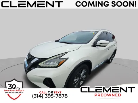 White 2019 Nissan Murano Platinum for sale in St. Charles, MO