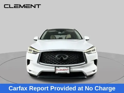 Photos of 2021 INFINITI QX50 LUXE for sale in St. Charles, MO at Clement Supercenter