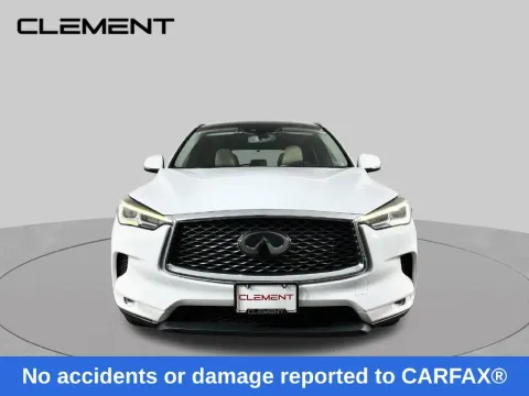Photos of 2021 INFINITI QX50 LUXE for sale in St. Charles, MO at Clement Supercenter