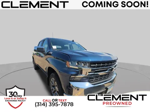 Blue 2021 Chevrolet Silverado 1500 LT for sale in St. Charles, MO
