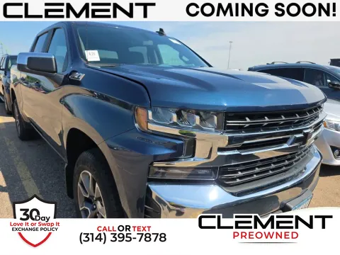Blue 2021 Chevrolet Silverado 1500 LT for sale in St. Charles, MO