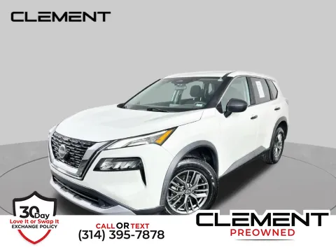 White 2023 Nissan Rogue S for sale in St. Charles, MO