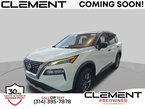 White 2023 Nissan Rogue S for sale in St. Charles, MO
