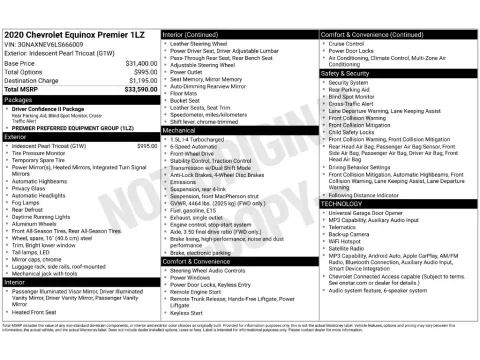 Photos of 2020 Chevrolet Equinox Premier for sale in St. Charles, MO at Clement Supercenter