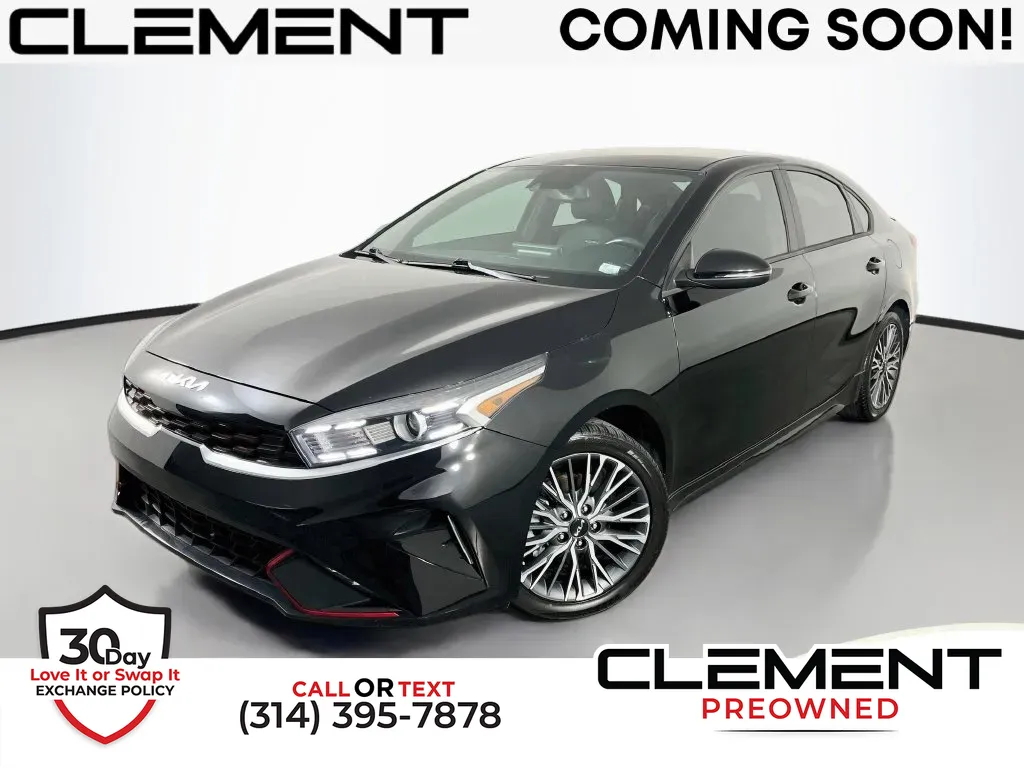 Black 2023 Kia Forte GT-Line for sale in St. Charles, MO