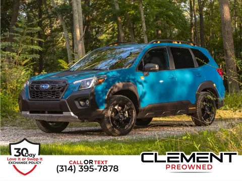 Silver 2023 Subaru Forester Wilderness for sale in St. Charles, MO
