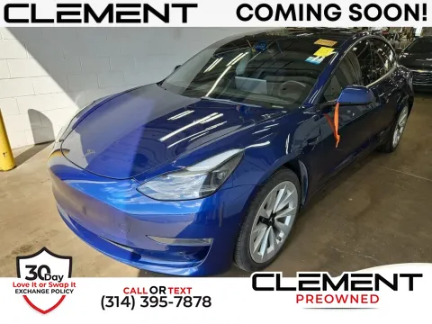 Blue 2022 Tesla Model 3 Long Range for sale in St. Charles, MO
