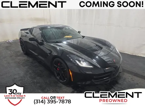 Black 2015 Chevrolet Corvette Stingray for sale in St. Charles, MO