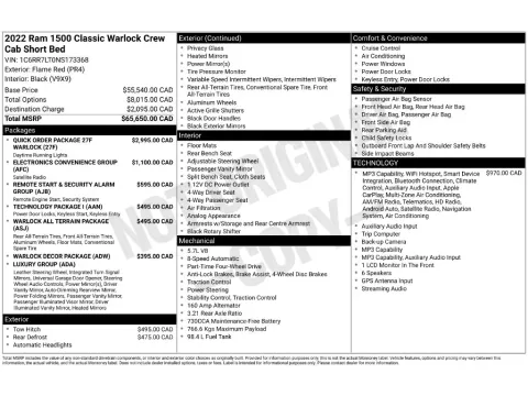Photos of 2022 Ram 1500 Classic Warlock for sale in St. Charles, MO at Clement Supercenter